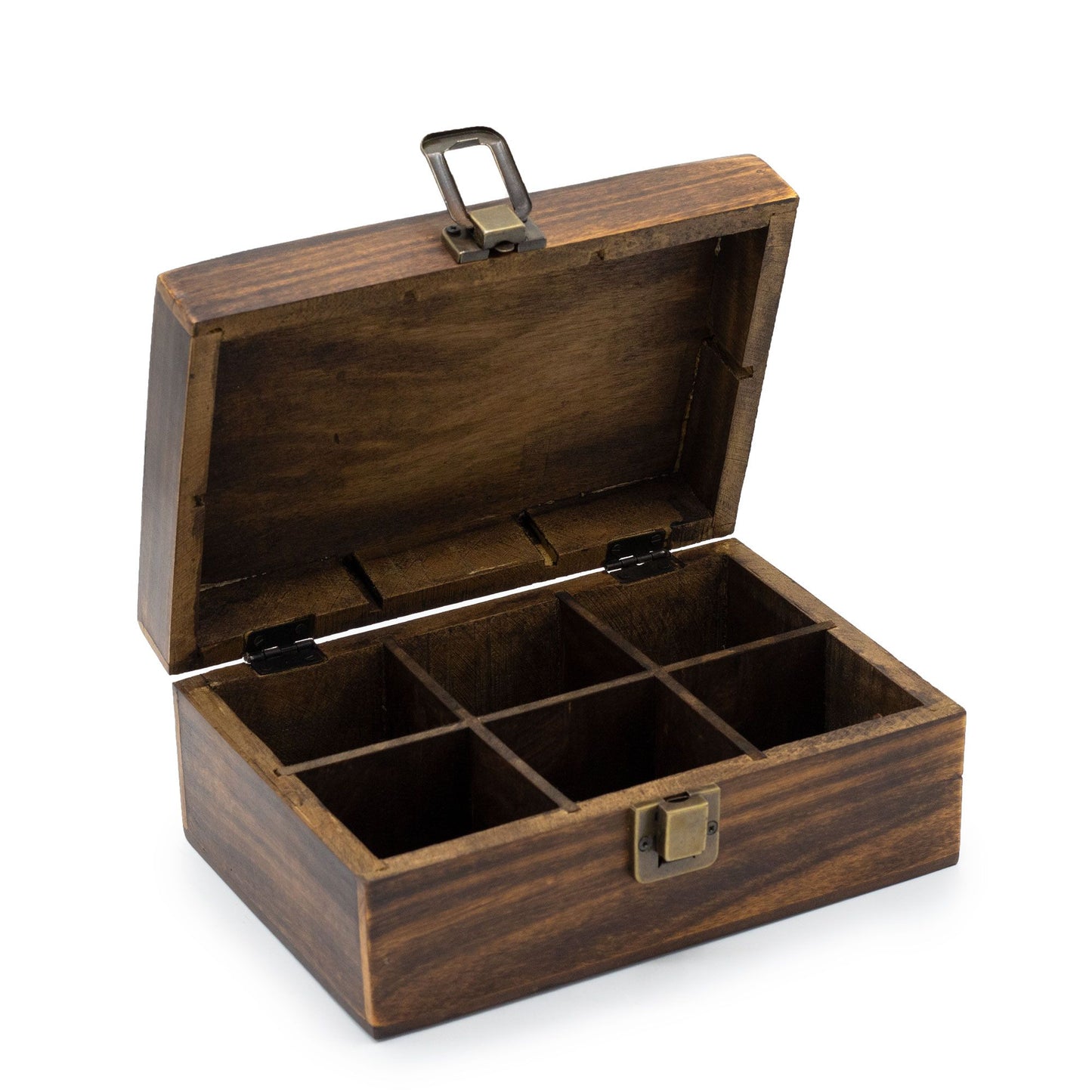 Mango Carved Tea Box - Medium