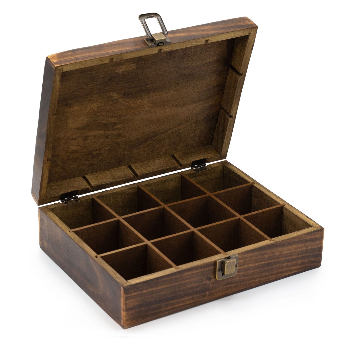 Mango Carved Tea Box - Large