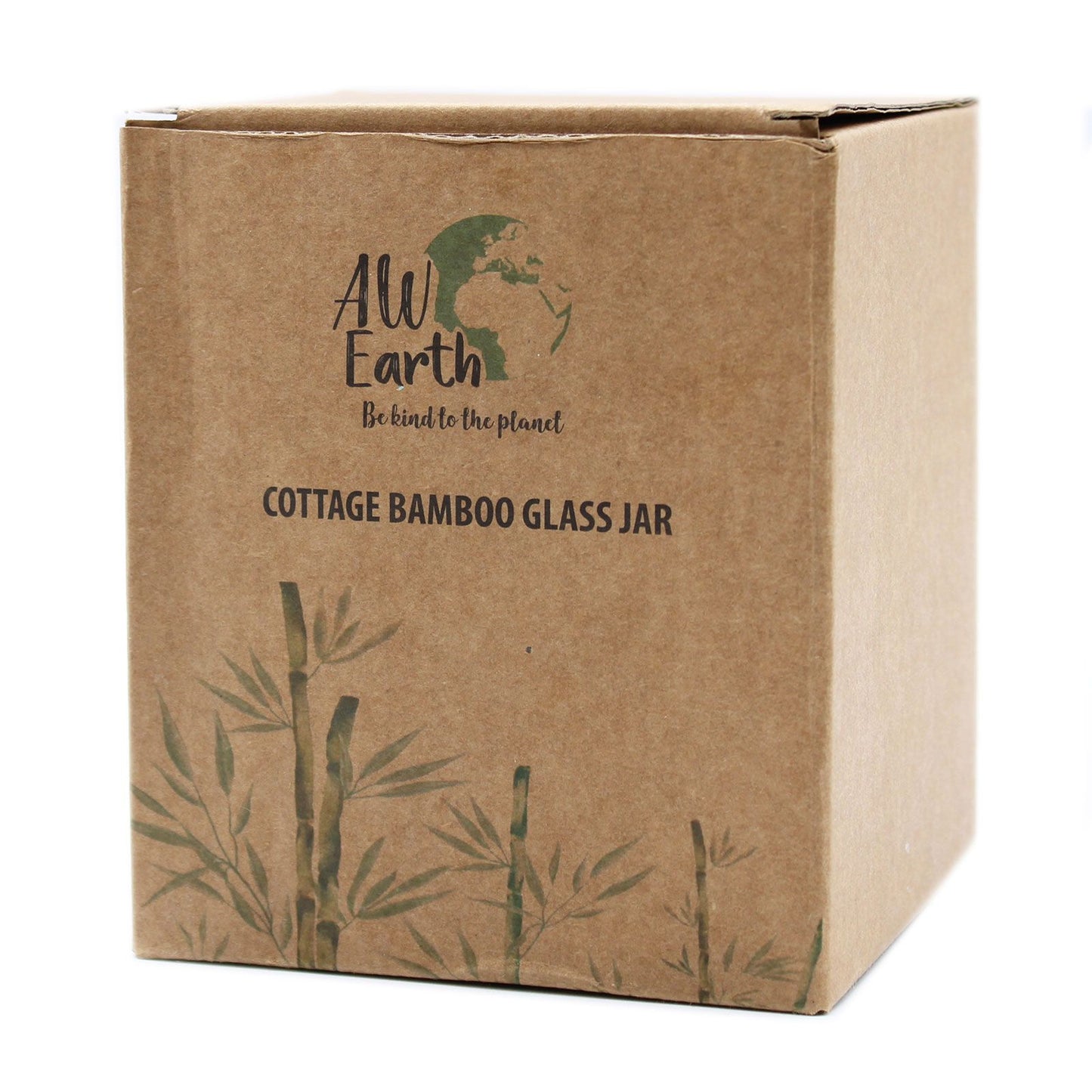 Coffee Storage Jar - Bamboo and Glass 10cm