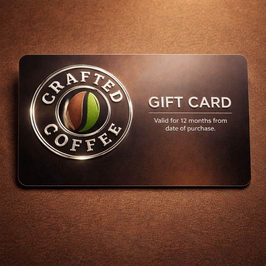 Crafted Coffee Gift Card